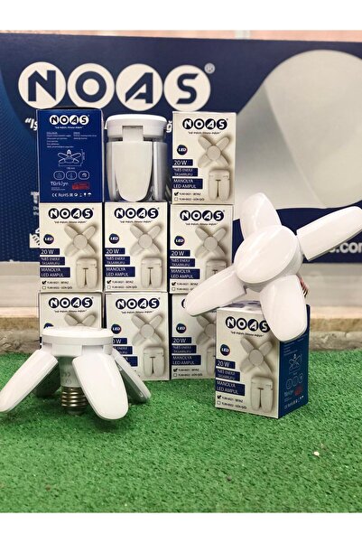 Noas 4+1 MANOLYA LED PERVANE AMPUL 20 W BEYAZ(6500K) E27 DUY