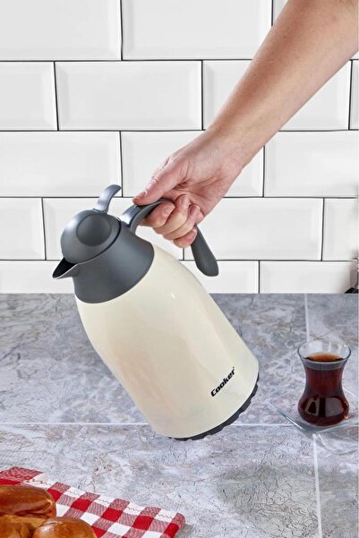 Cooker 2075 Retro Glass Thermos 1.3 Lt Anthracite