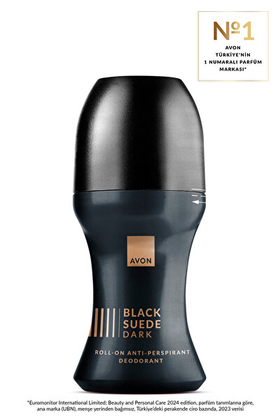 AVON Black Suede Dark Erkek Rollon 50 Ml.
