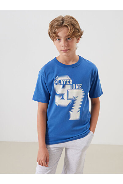 LC Waikiki RMZ GİYİM FARKIYA تي شيرت للأولاد بياقة روبا