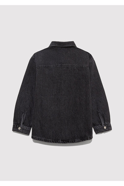 Mavi Bob 90S Anthracite Denim Jean Shirt Oversize / Wide Cut 6210000-89447
