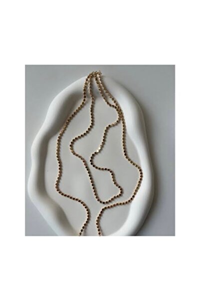 XUPING JEWELRY Stil Incisi/ 14 Ayar Altın Kaplama Nokta Model Kolye