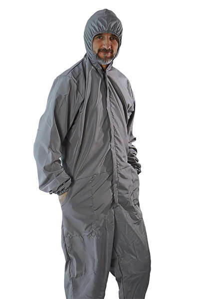 kozagen Yıkanabilir Kapüşonlu Terletmez Koruyucu Tulum, İşçi Tulumu, Boyacı Tulumu, Çiftçi tulumu, İş Tulumu