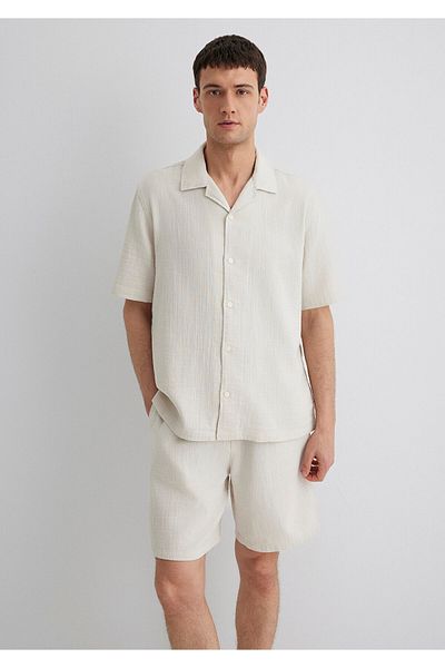 Mavi Beige Shirt Regular Fit / Regular Cut 0211532-70134