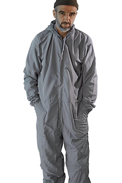 kozagen Yıkanabilir Kapüşonlu Terletmez Koruyucu Tulum, İşçi Tulumu, Boyacı Tulumu, Çiftçi tulumu, İş Tulumu