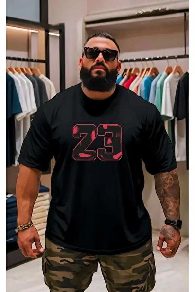 BENROMA Plus Size Unisex Printed T-Shirt