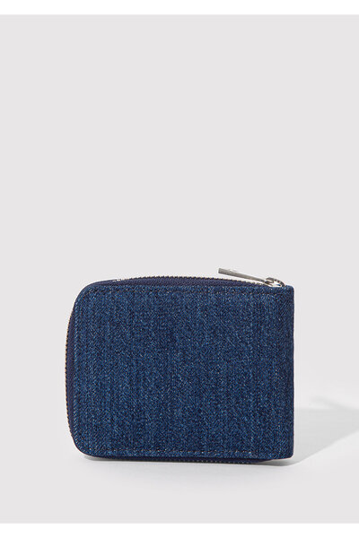 Mavi Zippered Denim Wallet 1913340-83594
