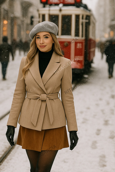 Ritagarcia French Painter Austrian Wool Felt Beret