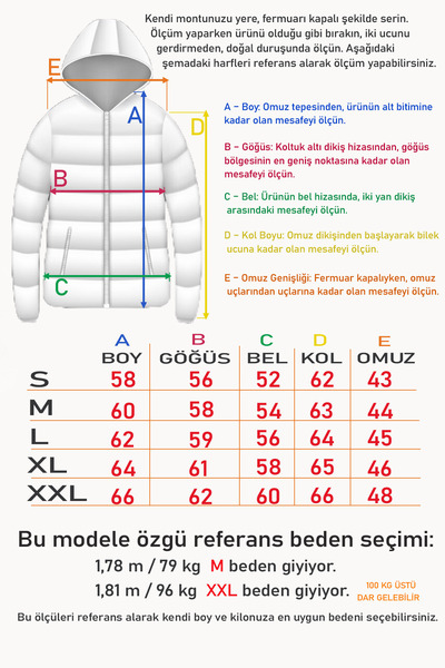 Kevin KV50 Gray Men's Puffer Jacket