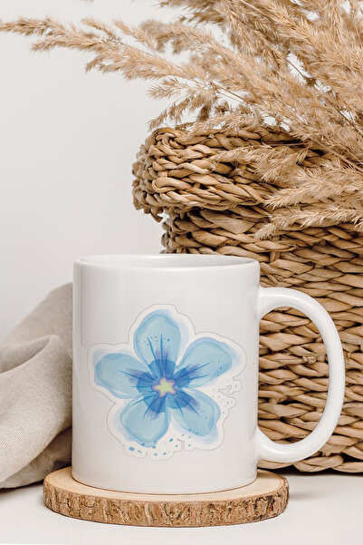 shop كوب بتصميم الأزهار الزرقاء