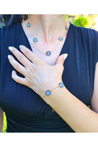 Ayza Miyuki Minimal Kolye ve Bileklik Set