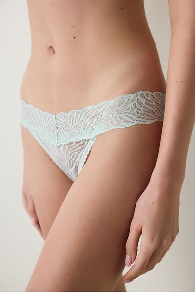Penti Lacy Elegance Mint Green Slip Panties