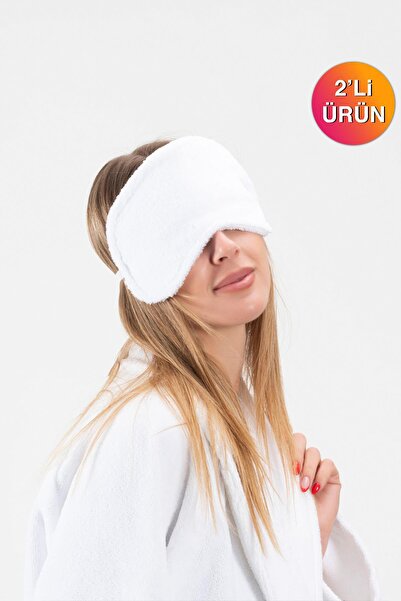 Ender Home DreamSoft 2-пакова набір оксамитових масок для очей – розкішна м'я...