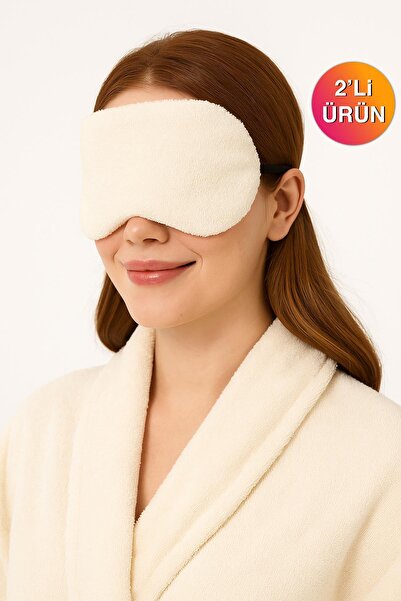 Ender Home DreamSoft 2-пакова набір оксамитових масок для очей – розкішна м'якість і 100% бавовна