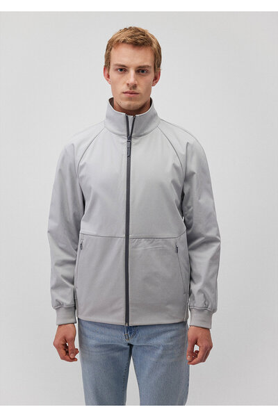 Mavi Gray Regular Fit Stand Collar Jacket - 0110361 -70075