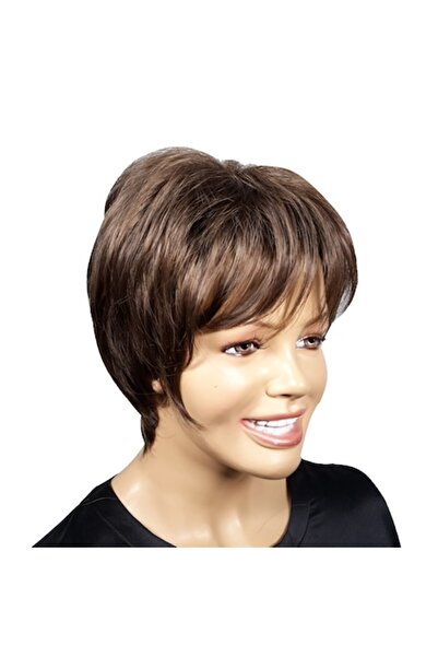 L-line fashion Peruca dama, fibra sintetica, cu aspect , saten mediu