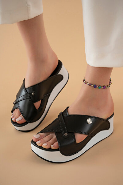 Khayt Diana Anatomic Ortopedic Confortabil Talpă Toc Spur Recomandat Medical Sabo Daily Papuci pentru femei