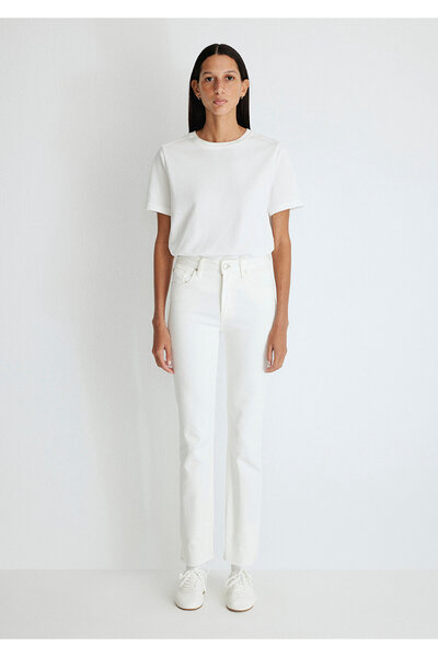 Mavi Viola Blue Premium White Jean Trousers101048-86478