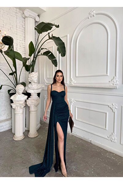 Sindimoda Ariana Gloplu Sim Detay Abiye 583218