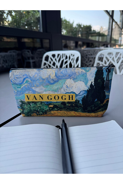 pamukcanta Van Gogh Kalemlik Yıkanabilir 22x12 Ölçülerinde Körüklü Makyaj Çan...