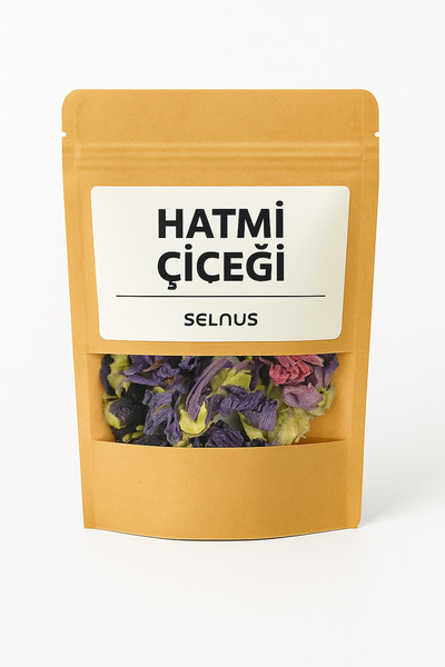 SELNUS Marshmallow Flower 125 grams (Roseworm Tea) Mallow Blossom Althea Offi...
