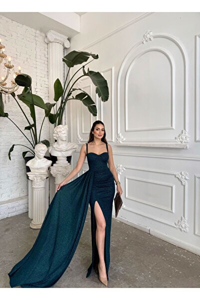 Sindimoda Ariana Gloplu Sim Detay Abiye 583218