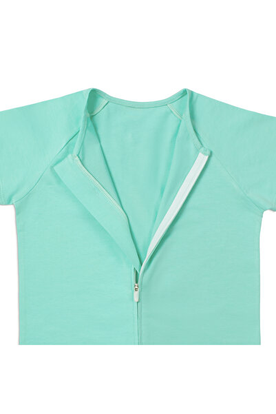 Zuppers Nile Green Children's Summer Sleeping Bag - Short Sleeve, 0.3 Tog