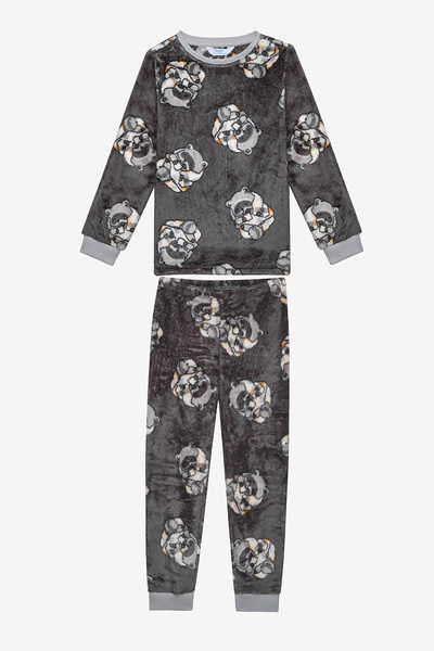 Penti Mehrfarbiges Pyjama-Set „Racoon“ für Mädchen