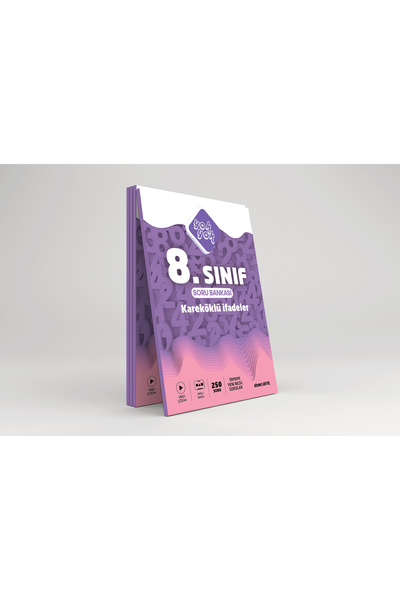 YOK YOK YAYINLARI 8. Sınıf Matematik Soru Bankası - LGS Matematik Soru Bankası - Köklü İfadeler Soruları
