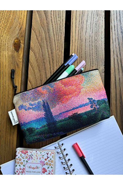 pamukcanta Henri Edmond Cross büyük boy kalemlik yıkanabilir 22x12 ölçülerind...