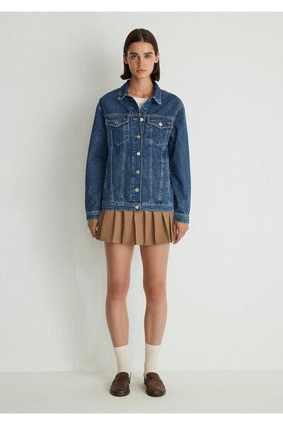 Mavi Dark Jean Karla 90s Jacket - 110154 -30105