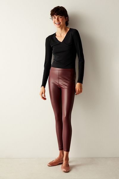Penti V-Neck Modal Black Top