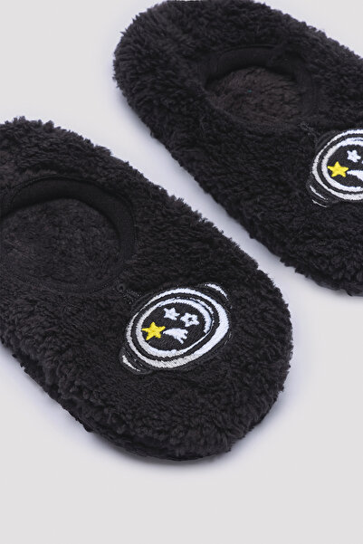 Penti Boy's Black Space Patterned Booties