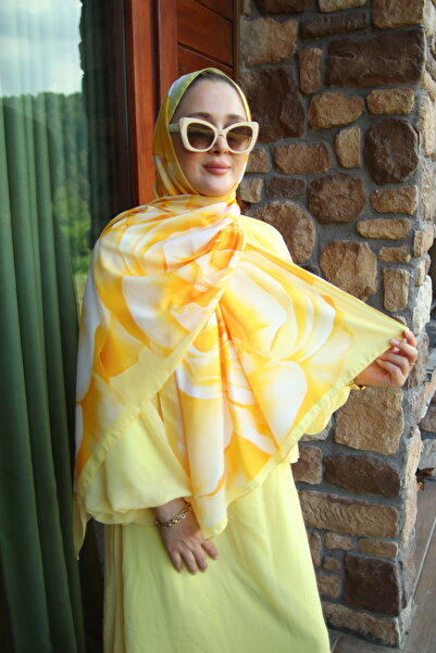 Modechic Collection Rossa Desen Pamuklu Tesettür Şal