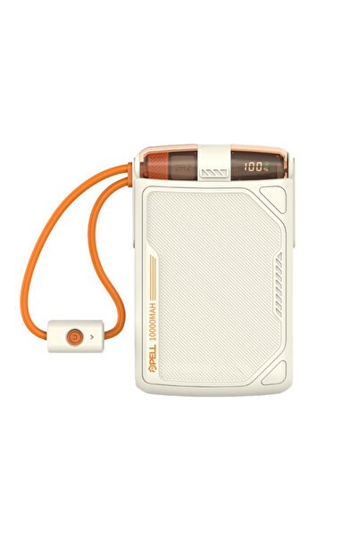 Pell PL-F01 Dijital Ekran Ultra 10.000 Mah. 22.5w Turbo Şarj Kablosuz Powerbank