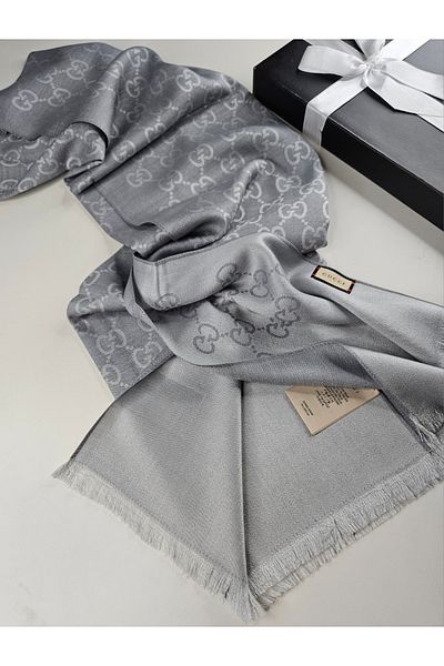 Webinay Home Premium a Quality Double-Sided g Pattern Wool Silk Shawl Summer Thin Fabric Silk Scarfs Hijab