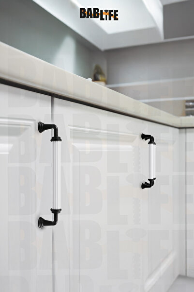 bablife Melis 160mm Alb Negru Metal Sertar de lux Dulap Mobilier Mânere cu toate opțiunile de culoare