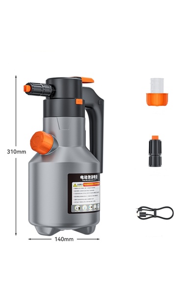 ZUIMI مجموعة واحدة من بخاخ رغوة غسيل السيارات عالي الضغط بخاخ رغوة السيارة الكهربائي موزع الصابون التلقائي للخارجية