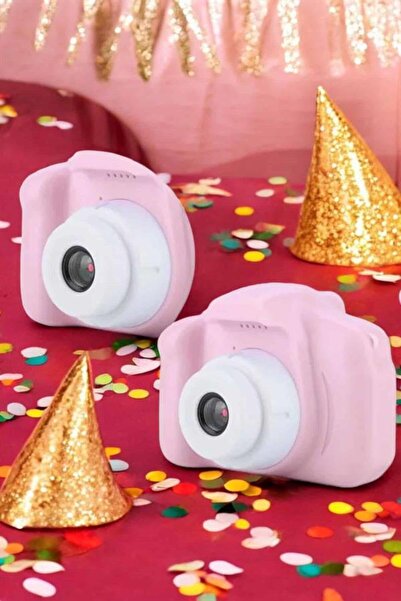 UCUZTEKNO Çocuklara Özel Dijital Fotoğraf Makinesi Mini 1080P HD Kaliteli