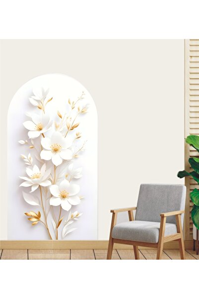 RENKLİ HOBBY مجموعة تزيين الحائط بنمط الزهور المجردة - ورق وزخرفة