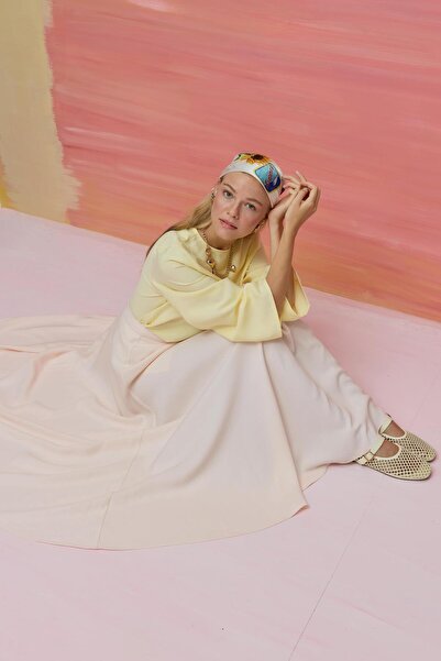 Mahal Fusta Bood Volanlı Tenzel