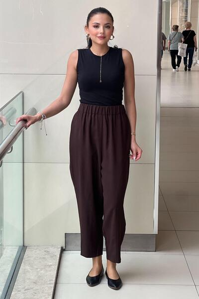 sentez giyim Synthesis Duti Linen Trousers