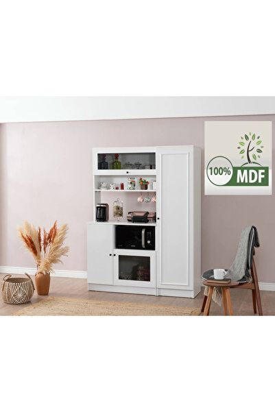 Castabal Home Vetra Tel Kahve Köşesi Dolap Seti