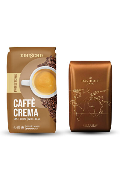 Tchibo İkili Cafe Crema Çekirdek Kahve Paketi