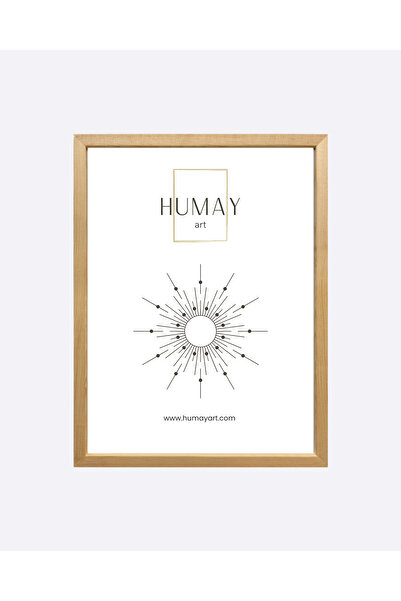 Humay Art Ahşap Modern Dekoratif Çerçeve 50x70 Cm iç ölçüsü