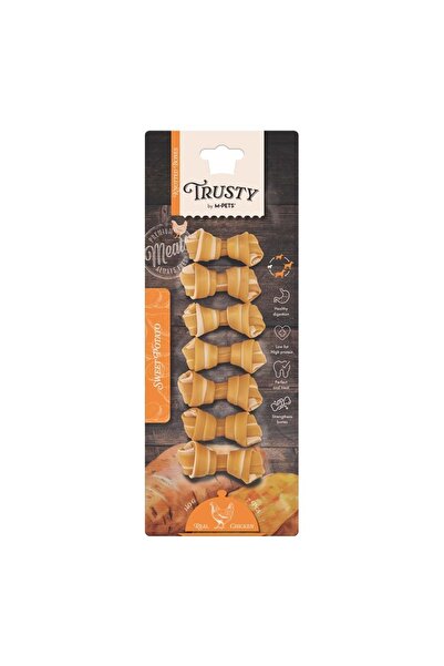 M-PETS TRUSTY CHICKEN TATLI PATATESLİ ÖDÜL 7Lİ 140GR/6,4CM