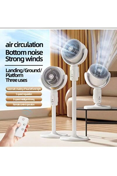 JOSHBERG مروحة قاعدة قابلة لإعادة الشحن مع جهاز تحكم عن بعد، جودة رائعة