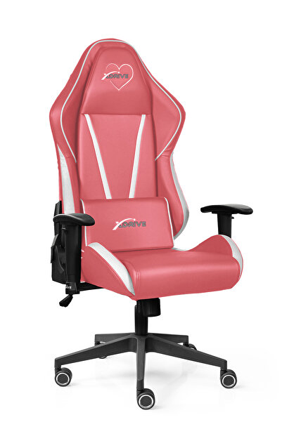 XDrive Sancak Profesyonel Oyuncu Koltuğu Pembe/beyaz
