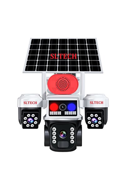 Genel Markalar AVENİR ( 3 ) Kameralı Sim Kartlı 4G Güneş Enerjili Solar Kamer...