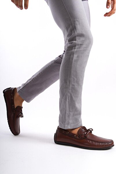 Mubiano Натуральна шкіра MBABD277-TB Чоловічі туфлі з китицями та деталями